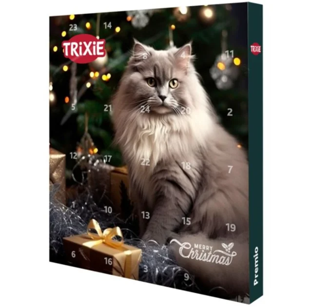 Адвент календарь Trixie Premio для кошек, с лакомством, 30×34×3.5 см