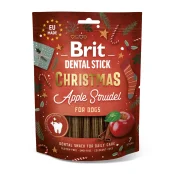 Лакомство Brit Dental Stick Christmas Apple Strudel для собак, рождественский яблочный штрудель, 7 шт, 251 г