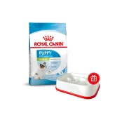 Промо набор Сухой корм Royal Canin X-Small Puppy для щенков миниатюрных пород, 3 кг + интерактивная кормушка в подарок