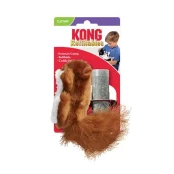 Игрушка KONG Refillables Squirrel для кошек, белочка со сменным блоком с кошачьей мятой, 5.72×7.62×17.78 см