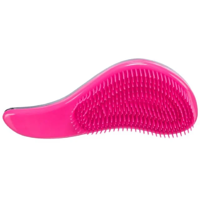 Мʼяка щітка Trixie Soft Brush для котів, пластик, 19 см, рожевий/чорний