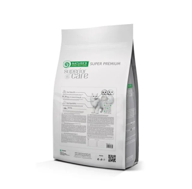 Cухой корм Nature's Protection Superior Care White Cats Herring Adult для кошек с белой шерстью, сельдь, 1.5 кг