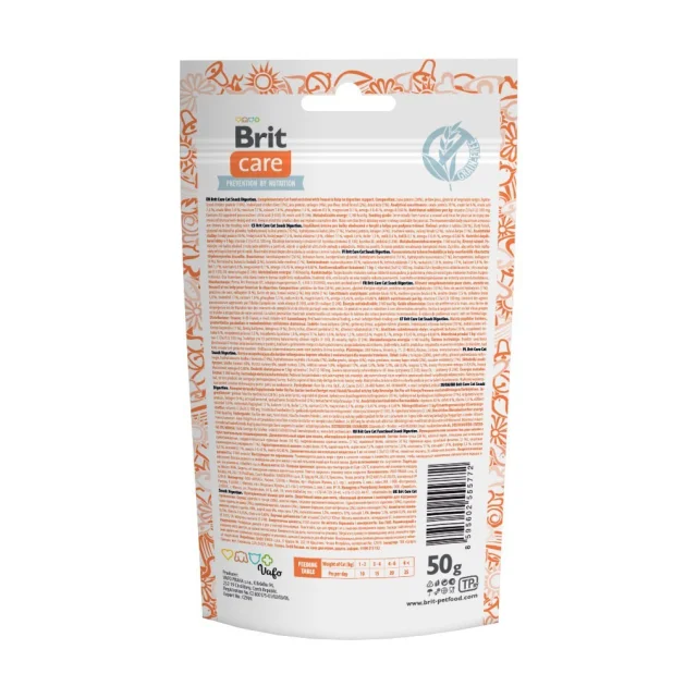 Ласощі Brit Care Functional Snack Digestion для котів напіввологі для травлення, 50 г