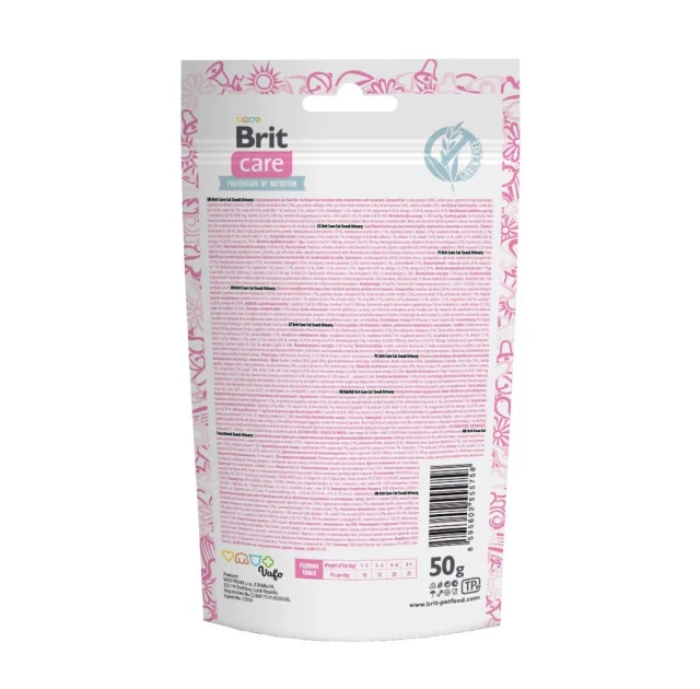 Ласощі Brit Care Functional Snack Urinary для котів напіввологі для сечовидільної системи, 50 г
