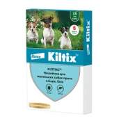 Нашийник Elanco Kiltix проти бліх та кліщів для собак, 35 см