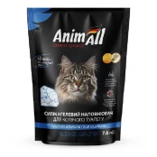 Силікагелевий наповнювач AnimAll Кристали аквамарину, для котів, 7.6 л (3.2 кг)