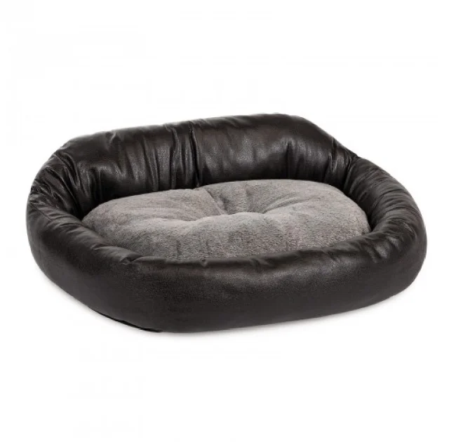 Лежак Природа Michael для кошек и собак, 52×40×12 см, шоколадный