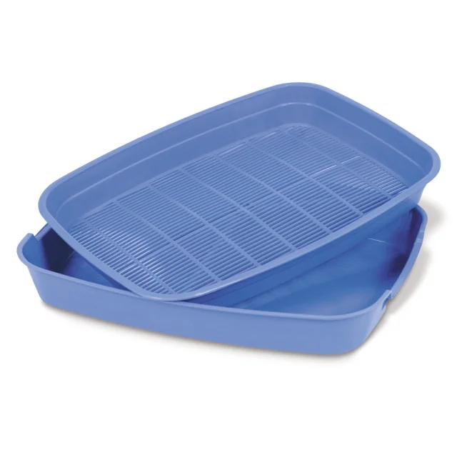 Туалет Природа №1 для кошек, с сеткой, 34.5×26×5 см