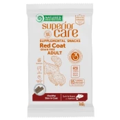 Беззерновые лакомства Nature's Protection Superior Care Red Coat Healthy Skin&Coat для взрослых собак, сельдь, 160 г