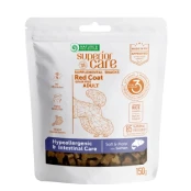 Беззерновые лакомства Nature's Protection Superior Care Red Coat Hypoallergenic&Intestinal Care для взрослых собак, лосось, 150 г