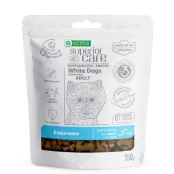 Беззерновые лакомства Nature's Protection Superior Care White Dogs Endurance для взрослых собак, насекомые и рис, 150 г