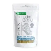 Лакомство Nature's Protection Superior Care Rabbit Ears With Fish для собак, кроличьи уши с рыбой, 75 г