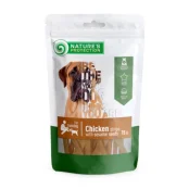Лакомство Nature's Protection Chicken Strips With Sesame для собак, полоски из курицы с кунжутом, 75 г