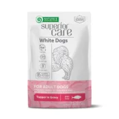Влажный корм Nature`s Protection Superior Care White Dogs для взрослых собак всех пород, тунец, соус, 70 г