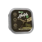 Вологий корм Nature's Protection Lifestyle Turkey&Trout Sterilised для стерилізованих котів, індичка і форель, 85 г