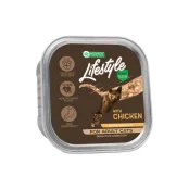 Вологий корм Nature's Protection Lifestyle Chicken Sensitive Digestion для дорослих котів,85 г