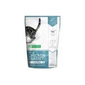 Вологий корм Nature's Protection Kitten Healthy Growth with chicken & rabbit pouch, для кошенят,з куркою та кролик, 100 г
