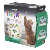 Витамизированное лакомство AnimAll TastyVit для кошек, с рыбой и алгобиотином, 600 штук (50 пакетов по 12 штук)