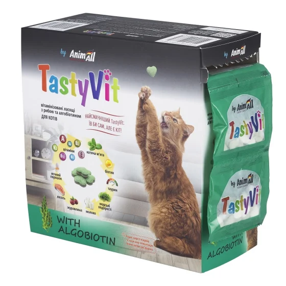 Витамизированное лакомство AnimAll TastyVit для кошек