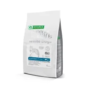 Сухой беззерновой корм Nature's Protection Superior Car с белой рыбой для собак всех размеров и стадий жизни с белой шерстью, 4 кг