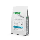 Сухой беззерновой корм Nature's Protection Superior Car для собак с белой рыбой для всех размеров и стадий жизни с белой шерстью, 4 кг