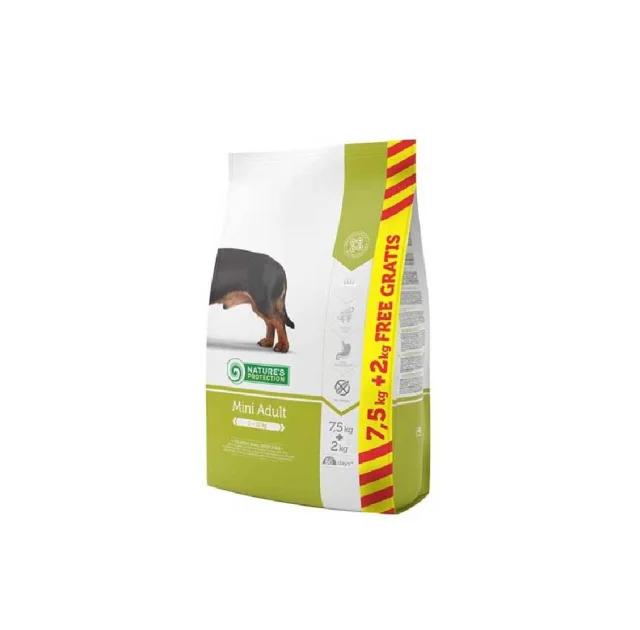 Сухой корм Nature's Protection Mini Adult Small Breeds для взрослых собак, малых пород, 7.5+ 2 кг