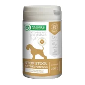 Дієтична добавка Nature's Protection Stop Stool eating formula для дорослих собак, для запобігання поїданню калу, 200 г