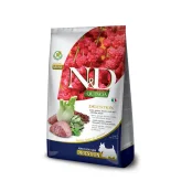 Сухой корм Farmina N&D Quinoa Dog Digestion, для собак мелких пород, при нарушении пищеварения, с ягненком и киноа, 2.5 кг