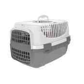 Переноска для котів і собак черно-біла, 55х36.5х33