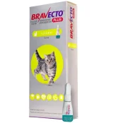 Протипаразитарні краплі Bravecto Plus Cat Spot-On для котів вагою 1.2-2.8 кг, 112.5 мг