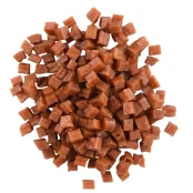 Ласощі Flamingo для котів, маленькі кубики з куркою, 50 г