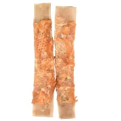 Лакомство Flamingo СНЕК R'HIDE, жевательные ребрышки обернутые мясом курицы, для собак, 110 г (2 шт, 17 см)