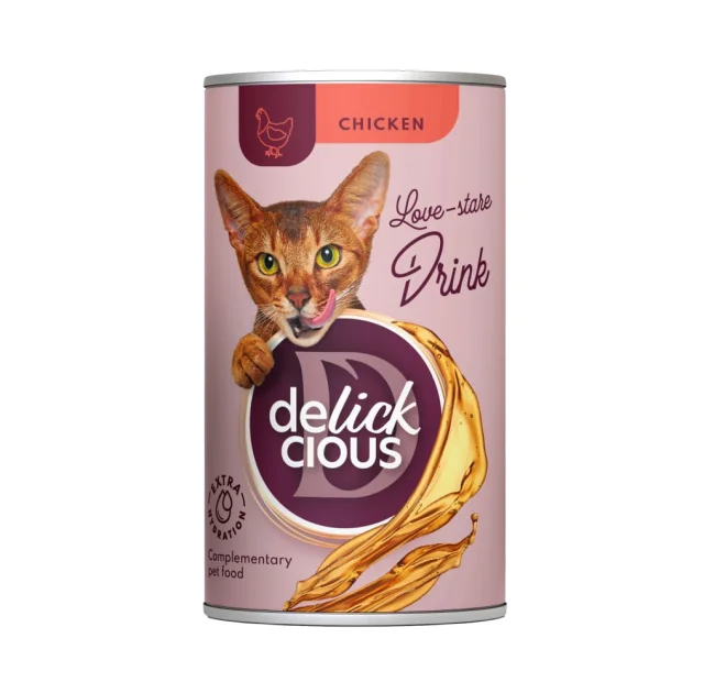 Напій для котів Delickcious Chicken курка, для котів, напій, 140 г