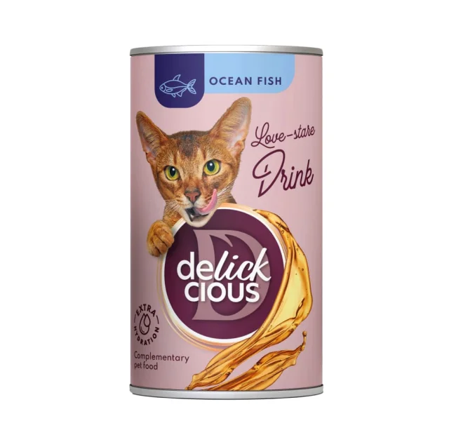 Напій для котів Delickcious Ocean Fish океанічна риба, для котів, напій, 140 г