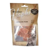 Ласощі Flamingo для котів, лососеві роли, 50 г