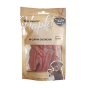 Лакомства Flamingo Сосиски с мясом кролика, для собак, 75 г
