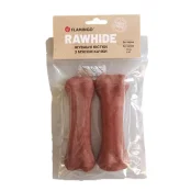 Жевательные кости Flamingo с мясом утки, 15 см, для собак, 2 шт, 220 г