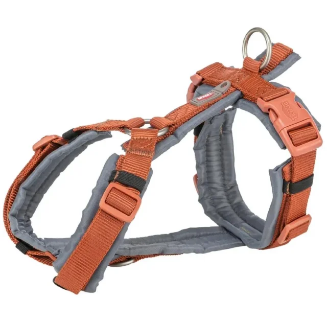 Шлей Trixie "Premium" для собак, іржа, L-XL: 75-120см/25мм