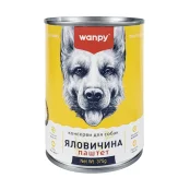 Консервы Wanpy Beef для собак, паштет, говядина, 375 г
