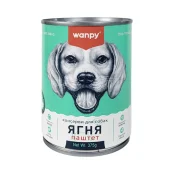 Консервы Wanpy Lamb для собак, паштет, ягненок, 375 г