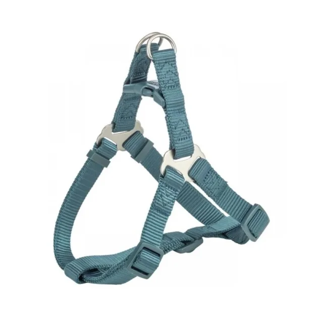 Шлея Trixie "Premium" One Touch, петроль, XS-S: 30-40 см / 10 мм