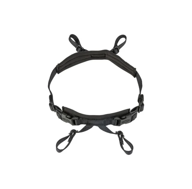 Адаптор для шлеї Trixie "Stay Panic", чорний, M-L: 46-72 см / 20 мм