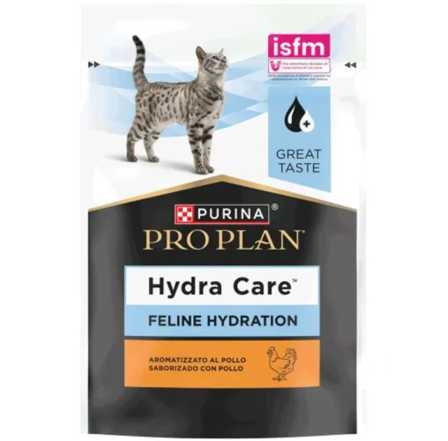 Вологий корм Purina PRO PLAN Hydra Care для дорослих котів для збільшення споживання рідини, з куркою, 75 г
