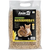 Наповнювач AnimAll кукурудзяний для туалетів тварин, 3 кг