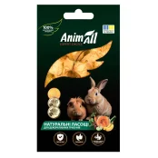 Ласощі AnimAll сушене яблуко для гризунів, натуральні, 25 г