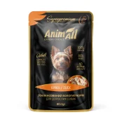 Влажный корм AnimAll для собак, утка, 80 г