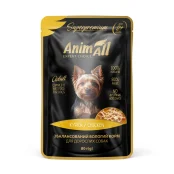 Влажный корм AnimAll для собак, курица, 80 г