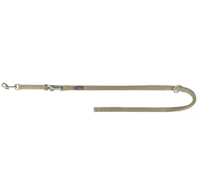 Повідець Premium Trixie  для собак, двошаровий, регульований, L–XL, 2 м, 25 мм, пісочний