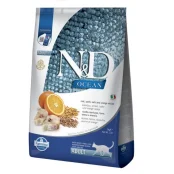 Сухий корм Farmina N&D Low Grain Ocean Adult для котів, з тріскою та апельсином, 5 кг