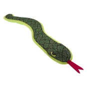 Іграшка AnimAll GrizZzly Змія з пищалкою для собак, матеріал Oxford, 42×9 см